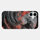 Coque iPhone 16 Plus "Marée du sang" (Verso Horizontal)