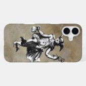 Coque iPhone 16 Plus Mercure Hermes foncé (Verso Horizontal)