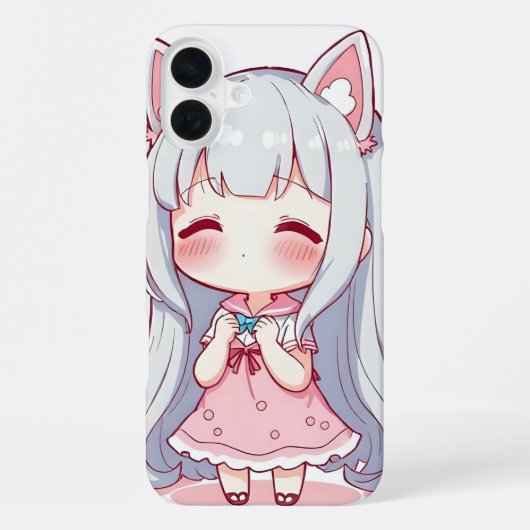 Coque iPhone 16 Plus Mignon Anime (Verso)