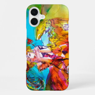 Coque iPhone 16 Plus MIRANDOLINA / Masques du Carnaval de Venise
