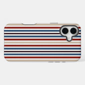 Coque iPhone 16 Plus Moderne Chic Rayé (Verso Horizontal)