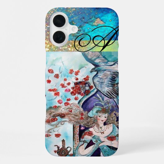 COQUE iPhone 16 PLUS MONOGRAMME DE CONTE DE FÉE ORIENTAL (Verso)