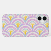Coque iPhone 16 Plus Motif de coquille de couleur pastel (Verso Horizontal)