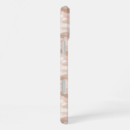 Coque iPhone 16 Plus Motif de coup de pinceau abstrait (Côté droit)