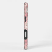 Coque iPhone 16 Plus Motif de fleurs Sakura rose (Côté droit)