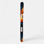 Coque iPhone 16 Plus Motif étoile d'art (Côté droit)