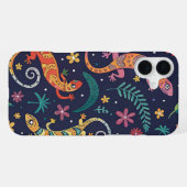 COQUE iPhone 16 PLUS MOTIF GECKOS (Verso Horizontal)