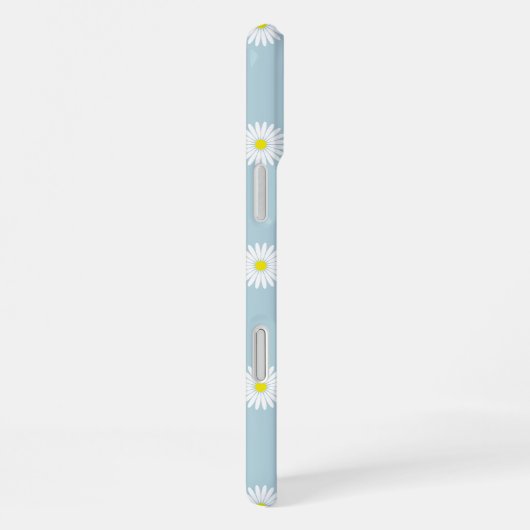 Coque iPhone 16 Plus Motif illustratif sur bleu pâle (Côté droit)