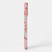 Coque iPhone 16 Plus Motif Impression Animaux Imprimé Léopard Rose (Côté droit)