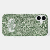 Coque iPhone 16 Plus Motif Marigold - William Morris (Verso Horizontal)