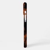 Coque iPhone 16 Plus Motif sans fil Tortoiseshell, Chic TortoiseShell (Côté gauche)