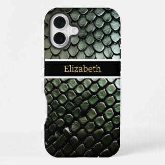 Coque iPhone 16 Plus Motifs de serpent poisonnants