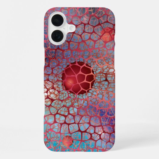Coque iPhone 16 Plus Mystères du ver (Verso)
