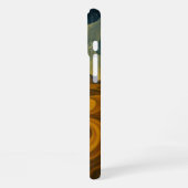 Coque iPhone 16 Plus Mystique des Pyramides Antiques Or Céleste (Côté gauche)