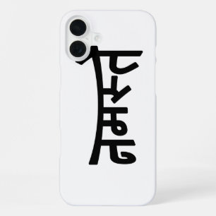 Coque iPhone 16 Plus Namaste (नमस्ते) - Écriture devanagari