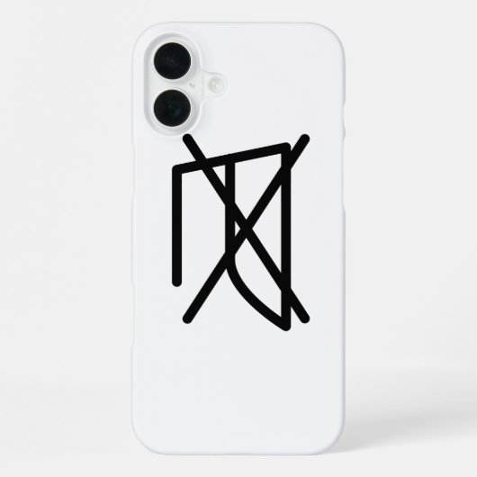COQUE iPhone 16 PLUS NE PAS REPASSER ! (Verso)