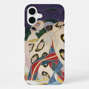 Coque iPhone 16 Plus NOCTURNE AVEC MASQUES / Mascarade vénitienne