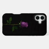 Coque iPhone 16 Plus Noir 4 Luxe iPhone 16 Plus, Rose Violet Royal (Verso Horizontal)