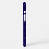 Coque iPhone 16 Plus Nom personnalisé à motif, Monogramme simple (Côté gauche)