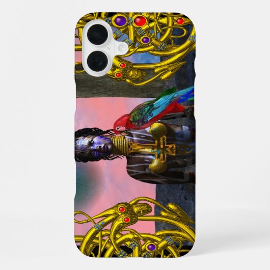 COQUE iPhone 16 PLUS NORA CYBER WARRIOR (Verso)