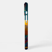 Coque iPhone 16 Plus Nuages d'art (Côté gauche)