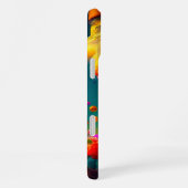 Coque iPhone 16 Plus Nuages d'art (Côté droit)