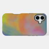 Coque iPhone 16 Plus Nuages tourbillonnants colorés (Verso Horizontal)