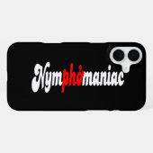 Coque iPhone 16 Plus Nymphomane (Verso Horizontal)