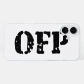 COQUE iPhone 16 PLUS OFP (Verso Horizontal)