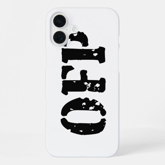 COQUE iPhone 16 PLUS OFP (Verso)