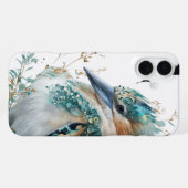 Coque iPhone 16 Plus Oiseau - "Whispers of Plumage" (Verso Horizontal)