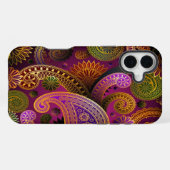 Coque iPhone 16 Plus Paisley Purple (Verso Horizontal)