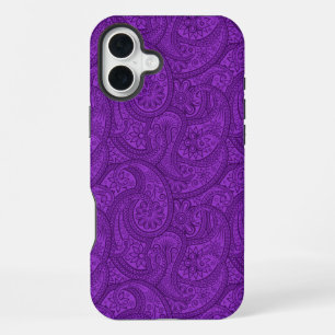 Coque iPhone 16 Plus Paisley Violet