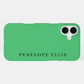 Coque iPhone 16 Plus Paris Vert Unique Original Classique Professionnel (Verso Horizontal)