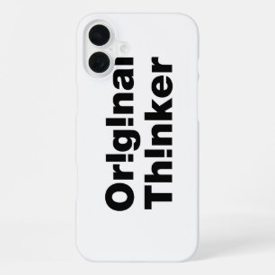 Coque iPhone 16 Plus Penseur Original