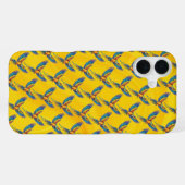 Coque iPhone 16 Plus Perroquet (Verso Horizontal)