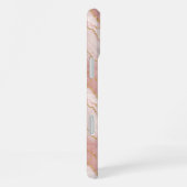 Coque iPhone 16 Plus Personalized Monogram Rose Quartz Gold (Côté droit)