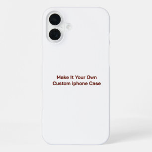 Coque iPhone 16 Plus Personnalisé