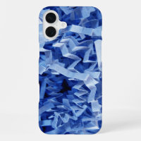 Photographie de papier déchiqueté froissé bleu