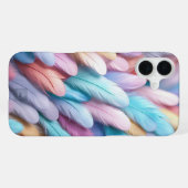 Coque iPhone 16 Plus Plumes Colorées (Verso Horizontal)