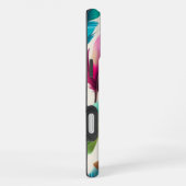 Coque iPhone 16 Plus Plumes Flashy (Côté droit)