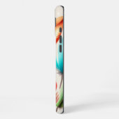 Coque iPhone 16 Plus Plumes Flashy (Côté gauche)