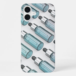 Coque iPhone 16 Plus Plusieurs rangées de flacons compte-gouttes en ver