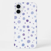 Coque iPhone 16 Plus points peints à la main (Verso)
