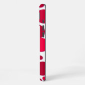 Coque iPhone 16 Plus points rouges  (Côté gauche)