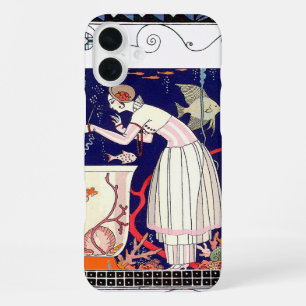 COQUE iPhone 16 PLUS POISSON PETIT ÉTOURDISSANT, BEAUTÉ ART DÉCO MODE