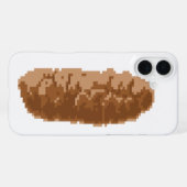 Coque iPhone 16 Plus Poop à 8 bits (Verso Horizontal)