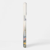 Coque iPhone 16 Plus Portrait de chèvre dans un champ de fleurs pastel (Côté droit)