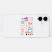 Coque iPhone 16 Plus Progrès sur l'art de la perfection (Verso Horizontal)