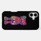Coque iPhone 16 Plus Psychedelic Kaw (Verso Horizontal)